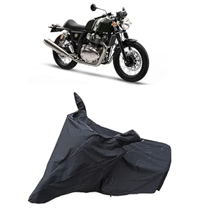 re continental gt 450 waterproof for bike body  snow  sun amp dust protection easy to clean  belt with lock black