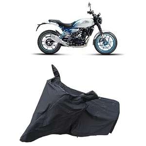 re guerrilla 450 waterproof bike body cover  snow  sun amp dust protection easy to clean  belt with lock compatible with re guerrilla 450 black