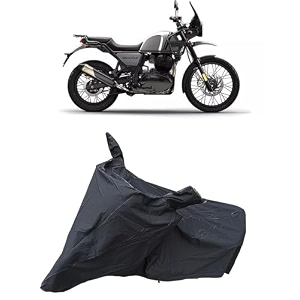 re himalayan 650 waterproof bike body cover  snow  sun amp dust protection easy to clean  belt with lock