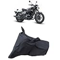 RE Shotgun 650 Waterproof For Bike Body | Snow + Sun &amp; Dust Protection Easy To Clean + Belt With Lock, Black
