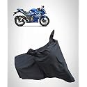 Suzuki Gixxer SF 250 Waterproof Bike Body Cover | Snow + Sun &amp; Dust Protection Easy to Clean + Belt with Lock