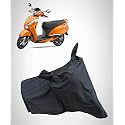 TVS Jupiter 125 Waterproof Bike Body Cover | Snow + Sun &amp; Dust Protection Easy to Clean + Belt with Lock