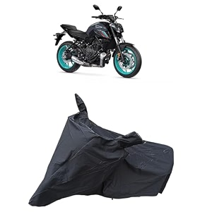 mt-07 waterproof bike body cover  snow  sun amp dust protection easy to clean  belt with lock
