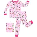 babee Reshinee Bamboo Viscose Toddler Girls Kids Pajamas Unicorn Mermaid Pjs Long Sleeve Snug fit 12M-8Y 2pcs Soft Jammies