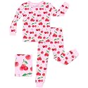 babee Reshinee Bamboo Viscose Toddler Girls Kids Pajamas Unicorn Mermaid Pjs Long Sleeve Snug fit 12M-8Y 2pcs Soft Jammies