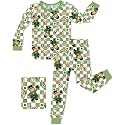 babee Reshinee Bamboo Viscose Toddler Girls Kids Pajamas Unicorn Mermaid Pjs Long Sleeve Snug fit 12M-8Y 2pcs Soft Jammies