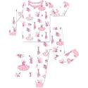 babee Reshinee Bamboo Viscose Toddler Girls Kids Pajamas Unicorn Mermaid Pjs Long Sleeve Snug fit 12M-8Y 2pcs Soft Jammies