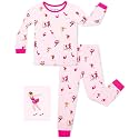 babee Reshinee Bamboo Viscose Toddler Girls Kids Pajamas Unicorn Mermaid Pjs Long Sleeve Snug fit 12M-8Y 2pcs Soft Jammies