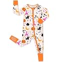 babee Reshinee Viscose Derived from Bamboo Baby Footie Pajamas Convertible Newborn Sleeper for Baby Girl Zipper Onesie 0-24M