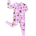 babee Reshinee Viscose Derived from Bamboo Baby Footie Pajamas Convertible Newborn Sleeper for Baby Girl Zipper Onesie 0-24M