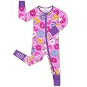babee Reshinee Viscose Derived from Bamboo Baby Footie Pajamas Convertible Newborn Sleeper for Baby Girl Zipper Onesie 0-24M