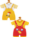 babeezworld Dungaree For Boys & Girls Casual Applique Pure Cotton