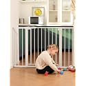 Babelio 29-43" Baby Gate for Stairs, PressGuard P7 Pet Gate, White