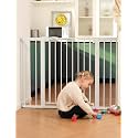 Babelio 29-43" Baby Gate for Stairs, 36" Tall, PressGuard P7, White