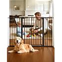 Babelio 29-55" Extra Wide Baby Gate, 36" Tall, PressGuard P7, Black