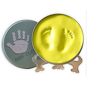 babies bloom baby hand and footprint kits for newborn babies collection yellow
