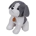 Babique Doggy Plush Soft Toy Cute Kids Animal Home Decor Boys/Girls/Baby Grey Color 35 cm (Pack of 1)