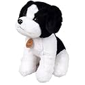 Babique Doggy Plush Soft Toy Cute Kids Animal Home Decor Boys/Girls/Baby Black Color 35 cm (Pack of 1)