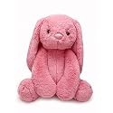 Babique Huggable Bunny Plush Soft Toy Stuffed Cute Kids Animal Home Decor Boys/Girls/Baby Pink Color 35 cm (Pack of 1)
