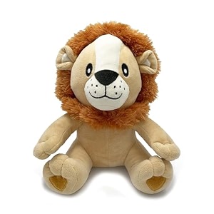 babique lion plush soft toy cute kids animal home car decor kids birthday boysgirlsbaby brown 27cm
