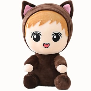 babique masha sitting plush soft toy cute kids animal home decor boysgirls 25 cm