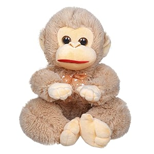 babique monkey stuffed soft toy plush soft toy cute kids animal home decor boysgirlsbaby brown 30cm