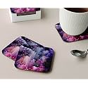 Babique Tea Coaster Set Printed , MDF Wood Material Coasters for Home and Kitchen, Office Table, Dining Table, Home Decor (Set of 4) CT-30