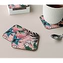 Babique Tea Coaster Set Printed , MDF Wood Material Coasters for Home and Kitchen, Office Table, Dining Table, Home Decor (Set of 4) CT-14