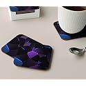 Babique Tea Coaster Set Printed , MDF Wood Material Coasters for Home and Kitchen, Office Table, Dining Table, Home Decor (Set of 4) CT-38