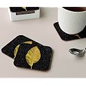 Babique Tea Coaster Set Printed , MDF Wood Material Coasters for Home and Kitchen, Office Table, Dining Table, Home Decor (Set of 4) CT-32