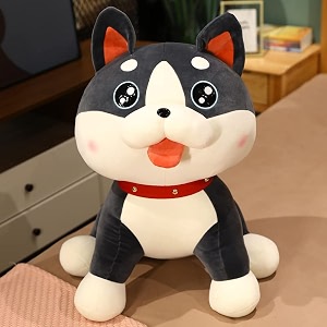 babique tounge dog plush soft toy cute kids animal home decor boysgirlsbaby 35 cm pack of 1
