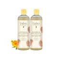BABO Botanicals Moisturizing Oat & Calendula 2-in-1 Bubble Bath & Wash – Lightly Scented Gentle Cleanser for Dry or Sensitive Skin – Safe for Baby, Toddler, Kids & Family – Vegan – 1 or 2 Pack
