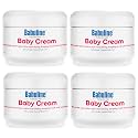 Babuline Baby Cream For Soft Supple Baby Moisturized Skin | Baby Body Cream Enriched with Almond Oil, Olive Oil, Vitamin E | Extra Nourishing Gentle Formula - (50g x Pack of 4)