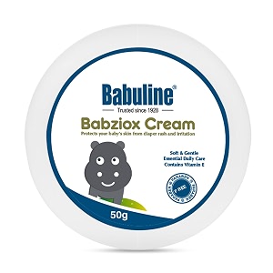 babuline babziox baby diaper rash cream for diaper rash amp irritation - enriched with aloe extracts shea butter vitamin e with extra nourishing gentle formula 50g pack of 1