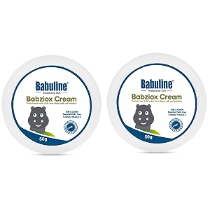 babuline babziox baby diaper rash cream for diaper rash amp irritation - enriched with aloe extracts shea butter vitamin e with extra nourishing gentle formula 50g x pack of 2