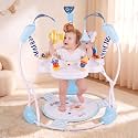 Baby Activity Center, 3-in-1 Infant Jumper and Bouncer with Music&Light,6+M