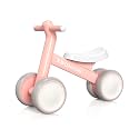 Baby Balance Bike for 1 Year Old Boys Girls, 10-24 Month Toddler Balance Bike, Baby Bike with No Pedal 4 Silence Wheels, First Ride on Toys with Adjustable Soft Seat, First Birthday Gifts