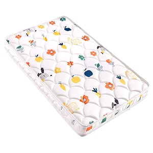 baby bassinet mattress 29 x 18 inches- firm support and comfort premium foamnoiseless and odorlesshypoallergenic small crib mattress fits moses basket dual sided with soft breathable fabric