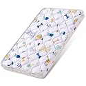 Baby Bassinet Mattress 32x 18 inches- Firm Support and Comfort Premium Foam,Noiseless and Odorless,Hypoallergenic Small Crib Mattress, Fits Moses Basket, Dual Sided with Soft Breathable Fabric