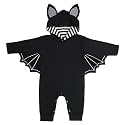 Baby Bat Costume My 1st Halloween Outfit Pumpkin Newborn Baby Boy Costume Black Bat Bodysuit Long Sleeve Romper With Hats