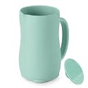 Baby Bath Rinse Cup, Bath Cup for rinsing Hair,The Silicone Material is Soft and Safe, a Good Choice for Baby Bath Products(Green)