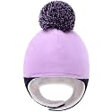 Baby Beanie Hat Pom Full Hood Toddler Winter Hat Fleece Earflap