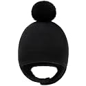 Baby Beanie Hat Pom Full Hood Toddler Winter Hat Fleece Earflap