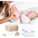 Baby Belly Navel Patches, Cotton Pads for Baby Belly Button, Baby Umbilical Hernia Patch, Newborn Navel Shaper Infant Essentials Must Haves (8 * 8CM 15PCS)