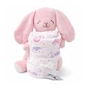 Baby Blanket with Bunny Soft Toy| Newborn Baby Gift Set – Comforter Towel | Ultra-Soft Baby Wrap Blanket Stuffed Animal for Infants | Baby Shower, Naming Ceremony & Birthday Gift|Winter Needs
