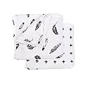 Ultra-Soft Newborn Baby Blanket Combo – Lightweight, Skin-Friendly, Multi-Use Summer AC Blanket (120x120 cm) – Feather &amp; Plus Print Design
