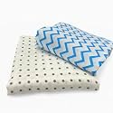 Baby Blankets New Born Combo Pack New Born Summer Blanket Ultrasoft Single Baby Blanket Super Soft Baby Wrapper Ac Room Multiuse Products skin friendly 120x120 Cm Pink And Blue Zig Zag