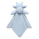 Baby Blue Dragon Soft Stuffed Animal Security Blanket, Plush Dinosaur Character Lovey Blanket, Baby Shower/Nursery Gift, Newborn Infant Toddler Snuggle Blankie for Boys Girls, 14 Inches