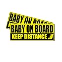 Baby on Board Sticker | Infant on Board Decal | Child Safety Sign for Family Cars