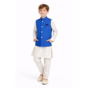 baby boss stylish amp soft sleeveless waistcoat nehru jacket for kids boys